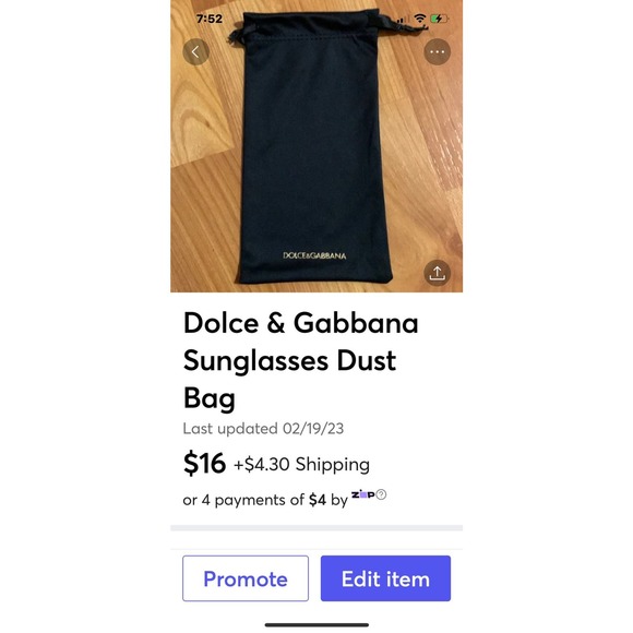 Dolce & Gabbana empty sunglasses‎ box - Picture 4 of 4